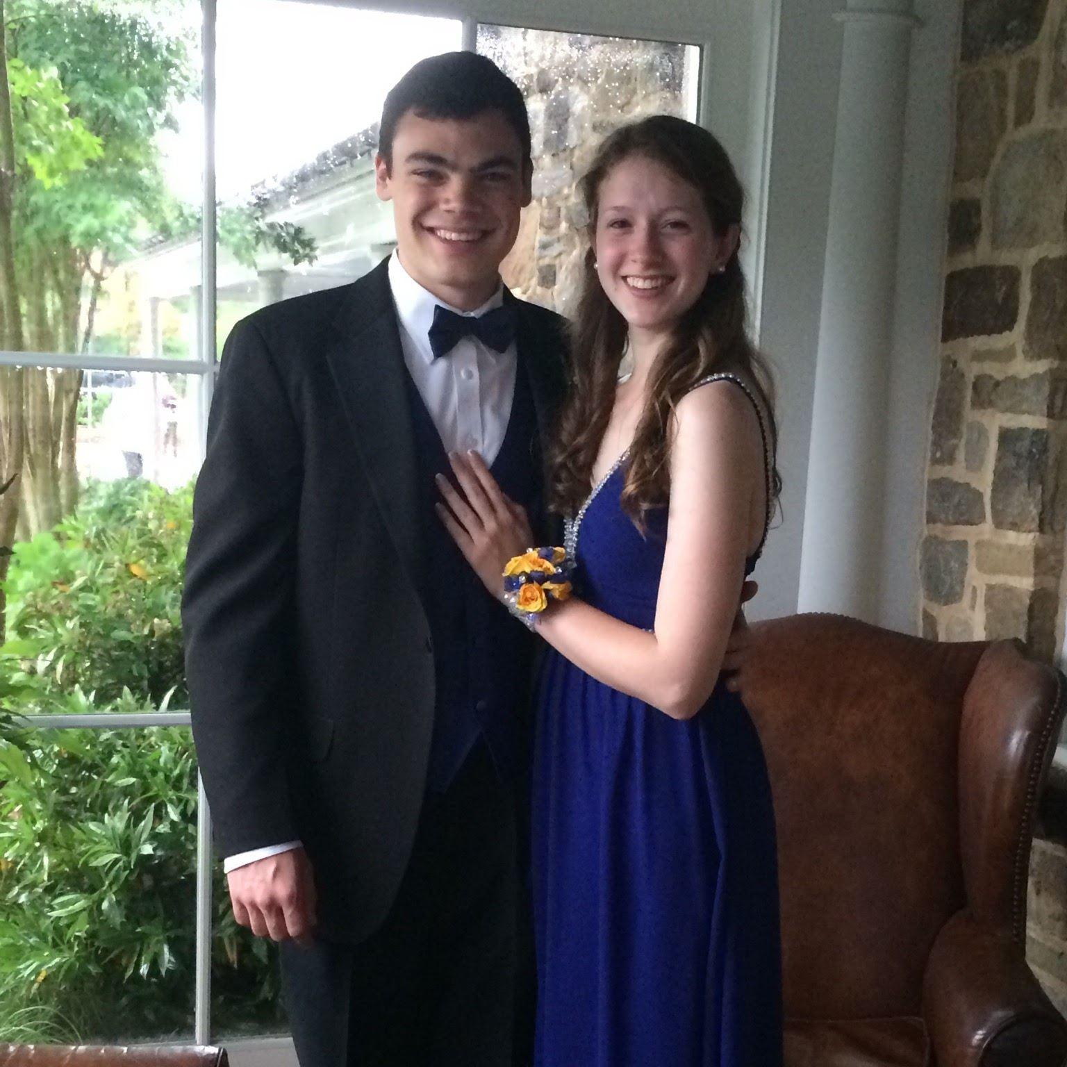 Prom 2015 - it rained!