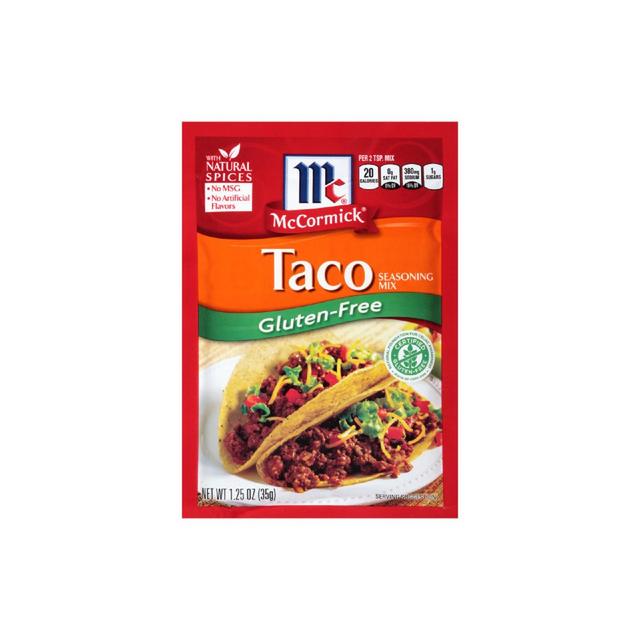 McCormick Gluten Free Taco Seasoning Mix - 1.25oz