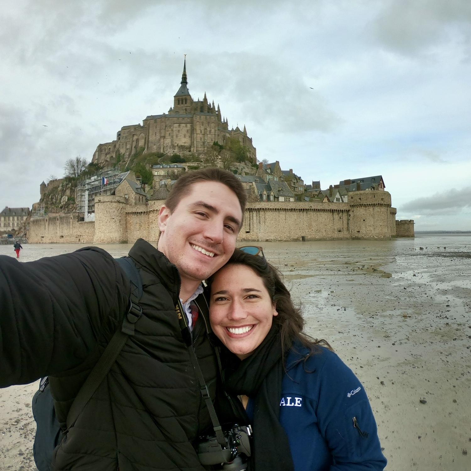 Mont-Saint-Michel Abbey in France (2023).