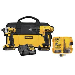 DeWalt 20V - 2 Tool Compact Drill and Impact Driver Kit