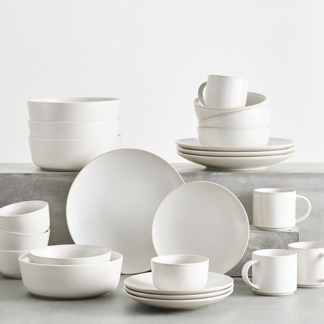 Mason Stoneware 24-Piece Dinnerware Set - Ivory