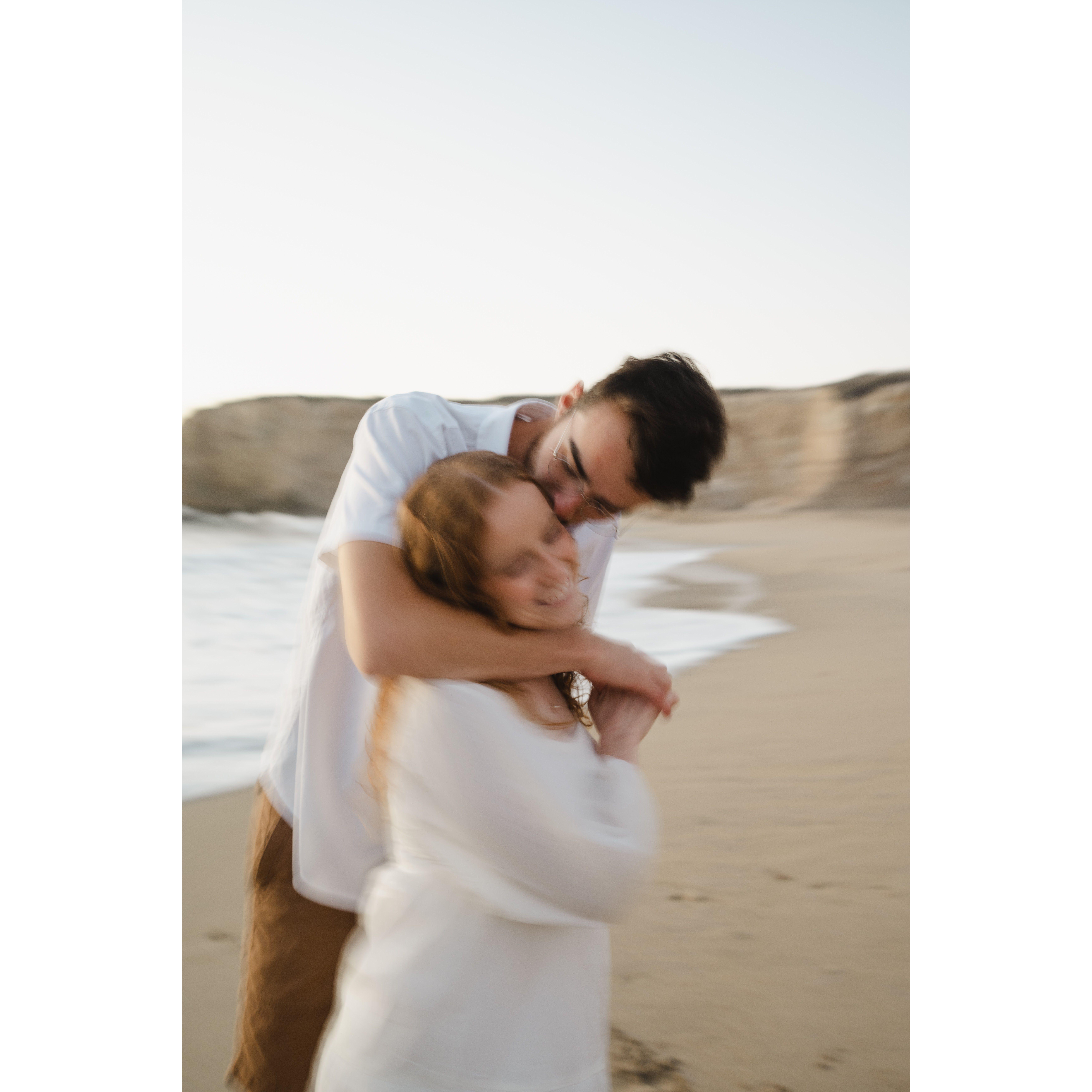 Our engagement photos- Sept. 3, 2022- Taken by Nick Hesler- Davenport, CA