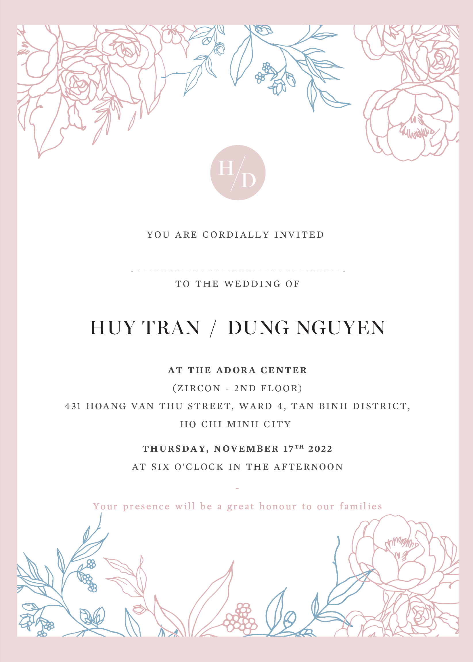 The Wedding Website of Huy Tran and Dung Nguyen