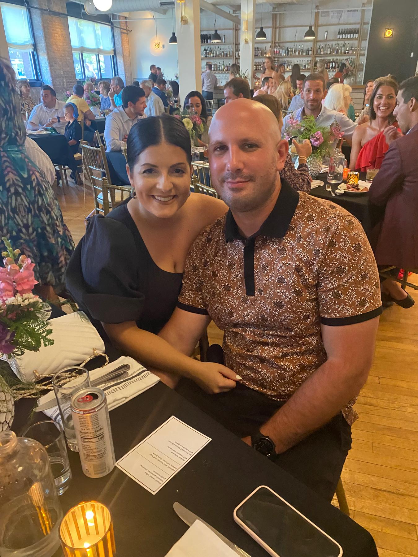 Rehearsal dinner for high school friends!