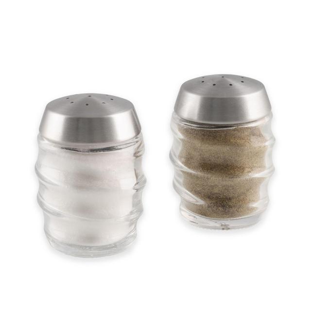 Cole & Mason Salt/Pepper Shakers in Stainless Steel (2 piece set)