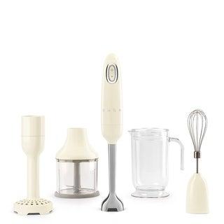 Smeg 50's Retro Style Aesthetic Hand Blender, Cream