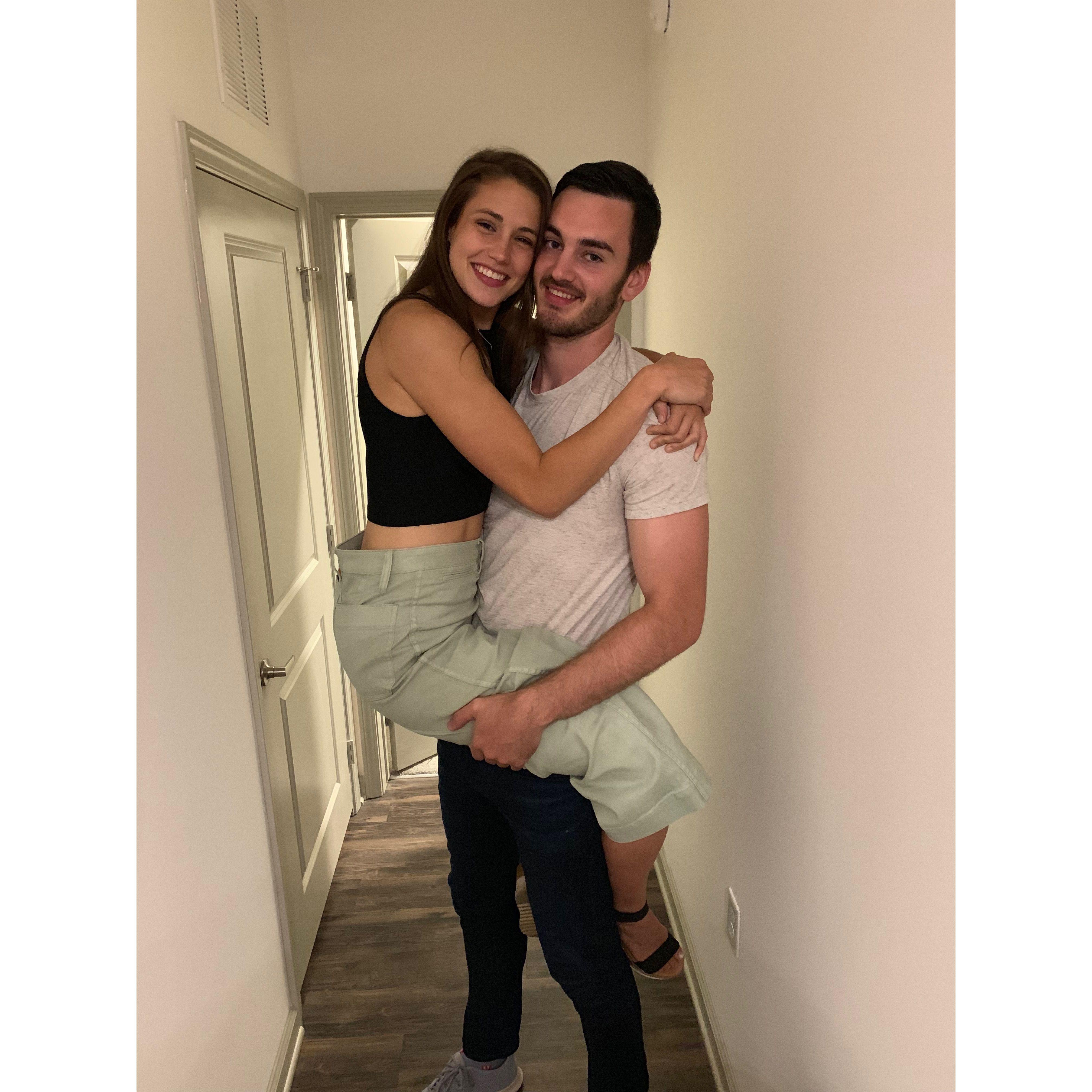 Hannah visits Pat in Raleigh