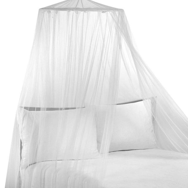 Siam Bed Canopy and Mosquito Net in White