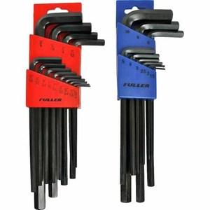 Fuller 22 PIECE HEX KEY SET 22 Piece Black, Blue and Red
