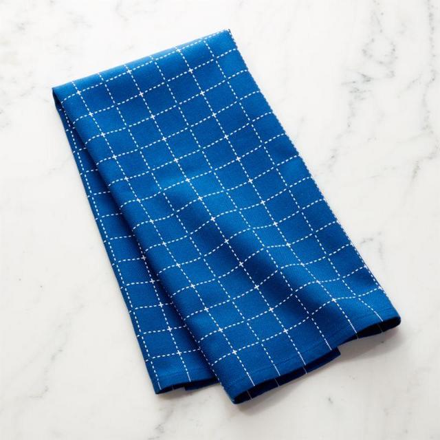 Graphico Blue Dish Towel