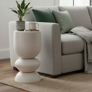 Greenpoint Metal Stacked Bulb Side Table