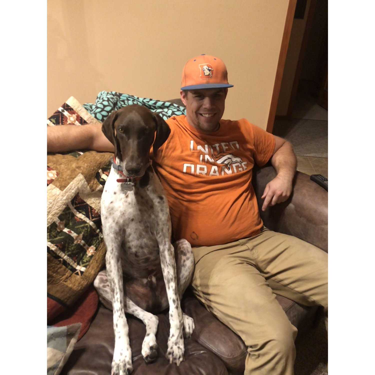 Gunner loves his daddy