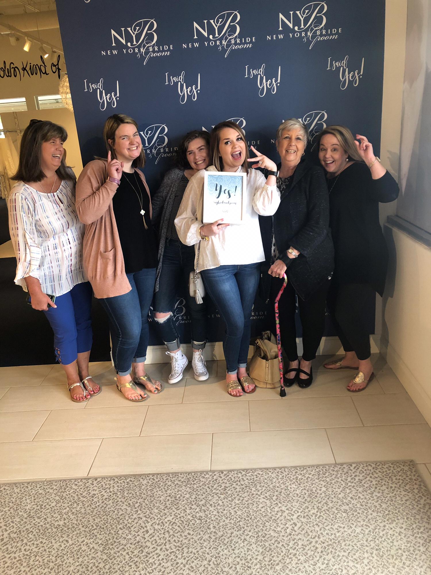 When I said yes to the dress!!