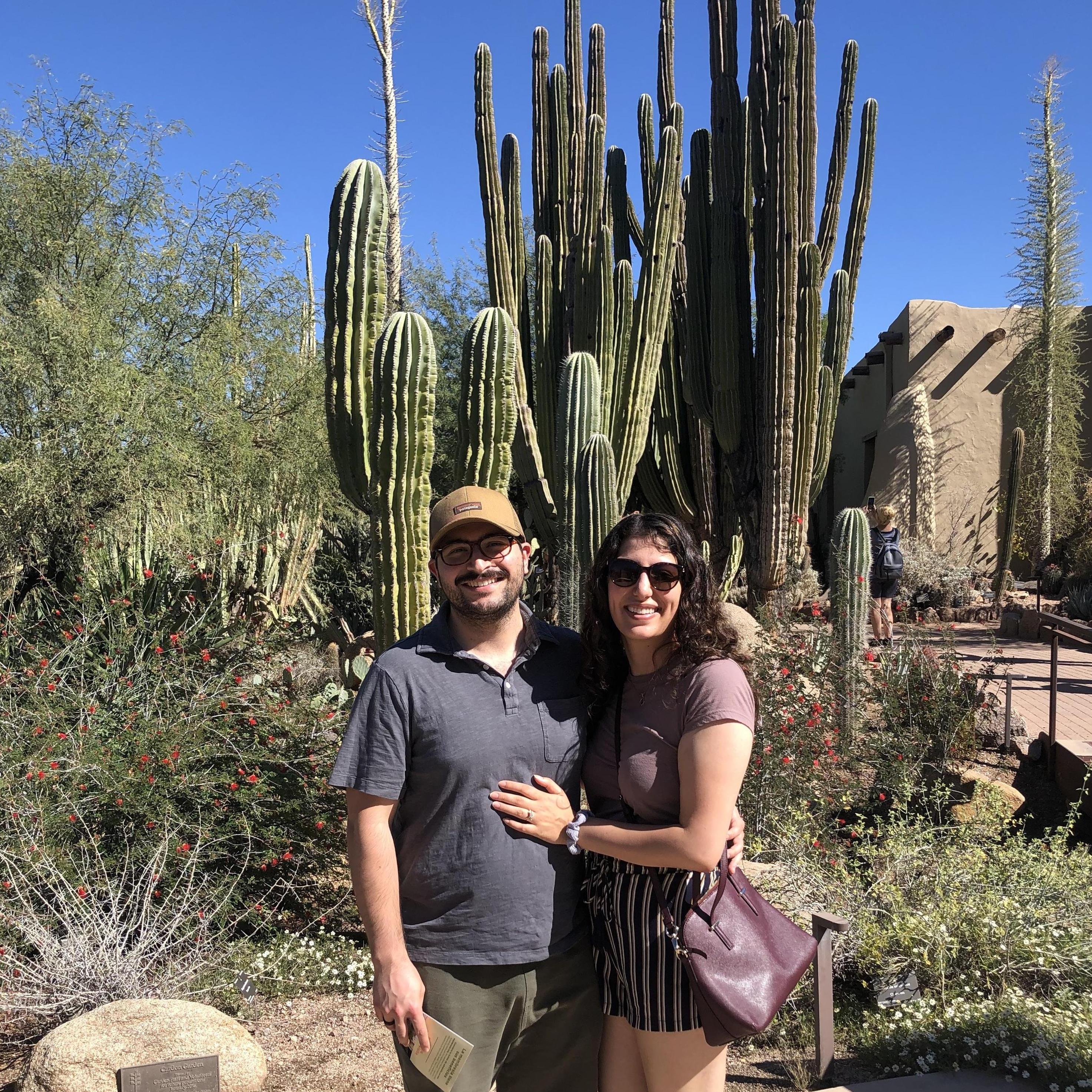 Visiting the Cactus Gardens