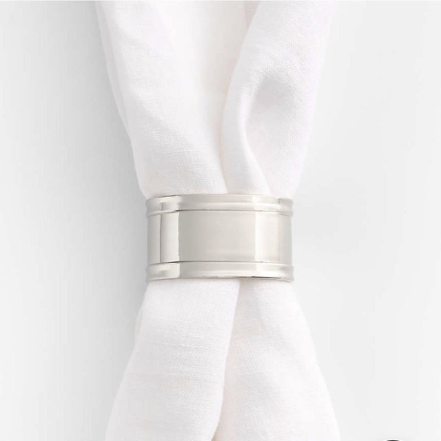 Easton Stainless Steel Finish Napkin Ring
