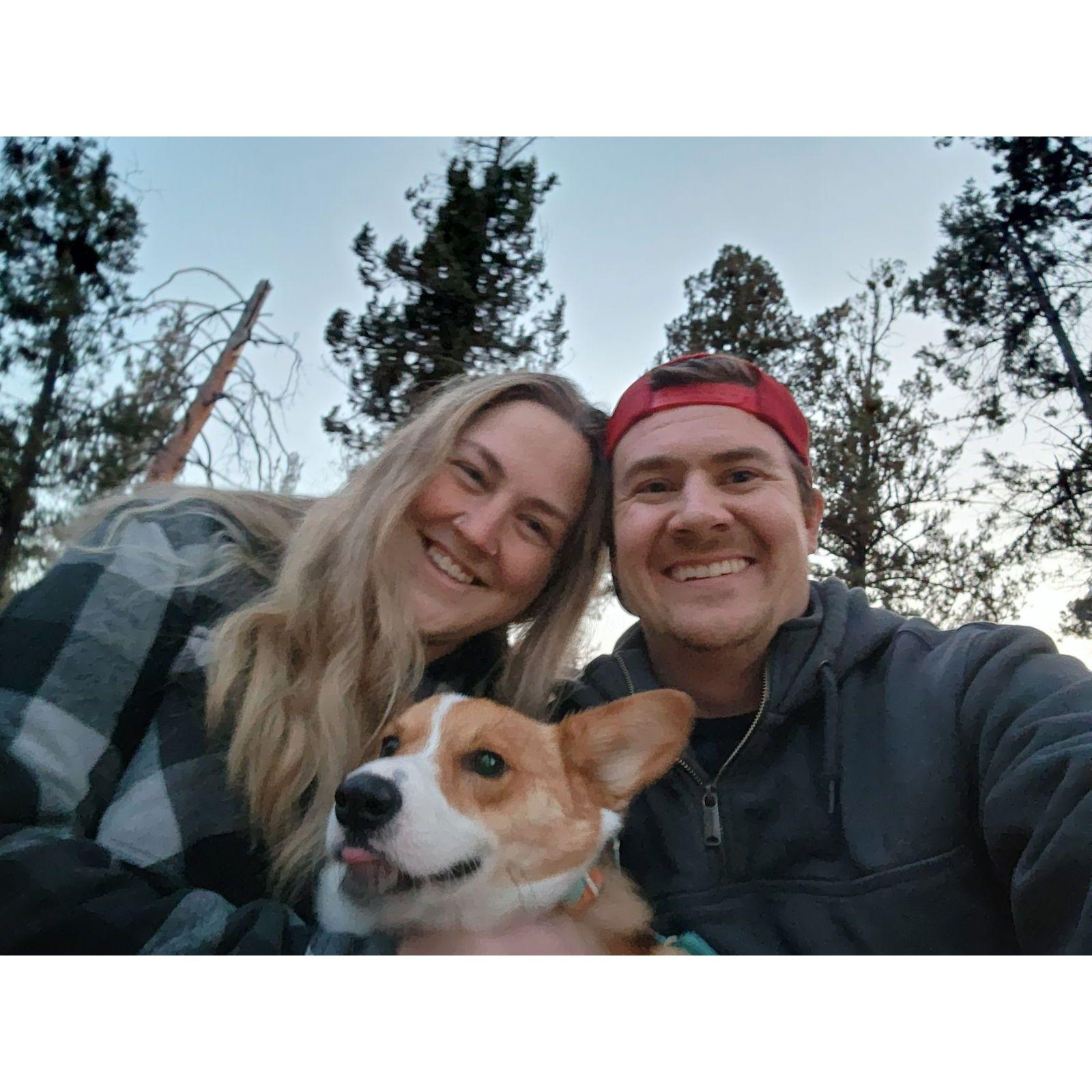We adopted Basil after we first moved in together. He is a heaven sent treasure as most of you know.