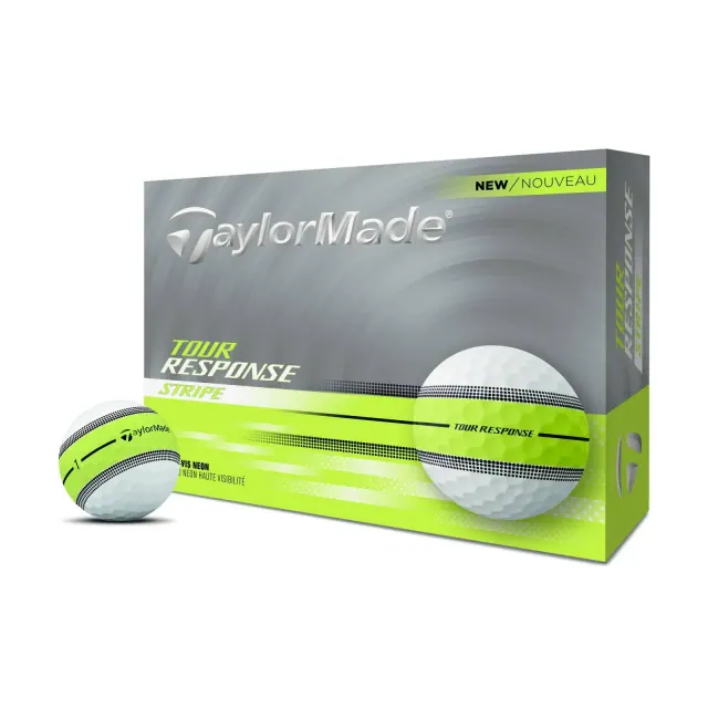 TaylorMade Tour Response Golf Balls 12bp - Stripe