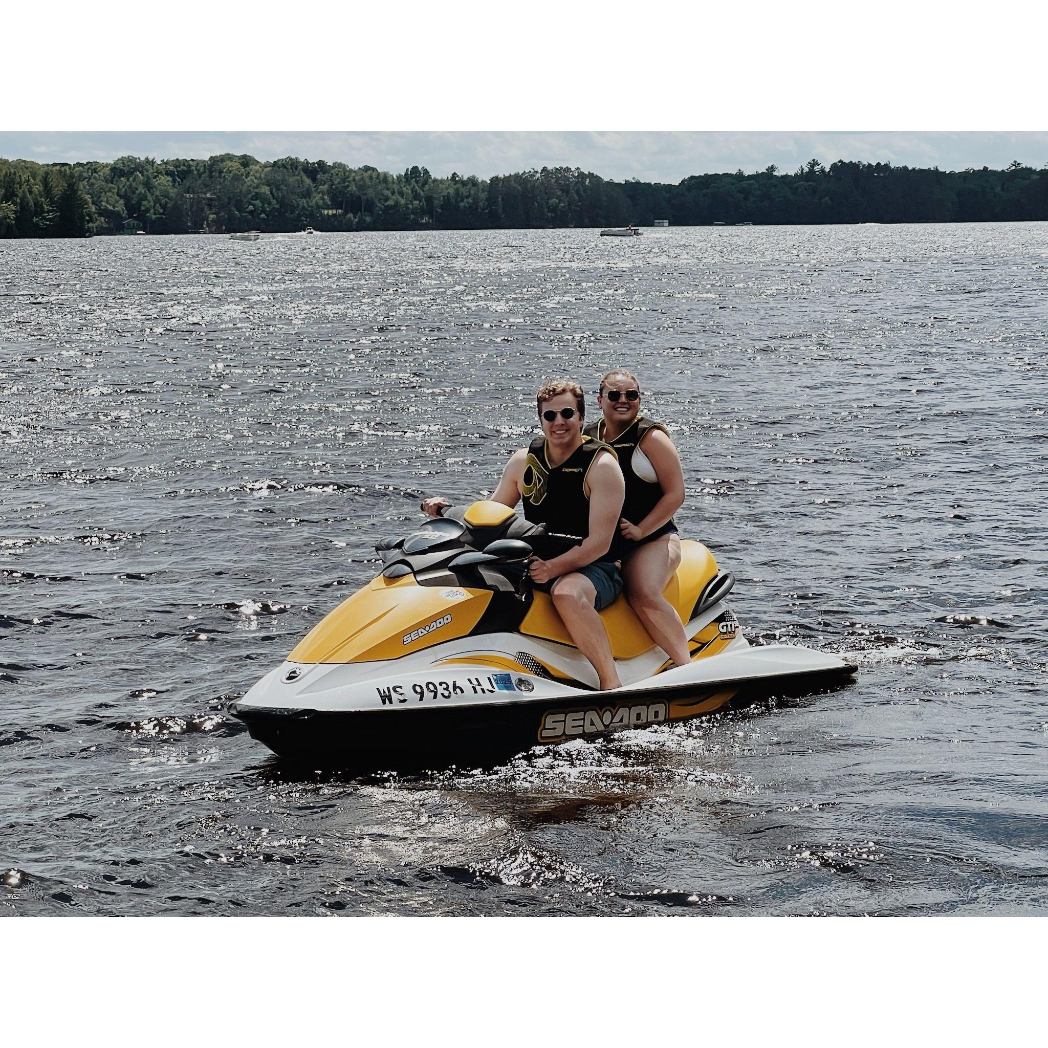 Time in Three Lakes with the Miller family, with plenty of time on the water!