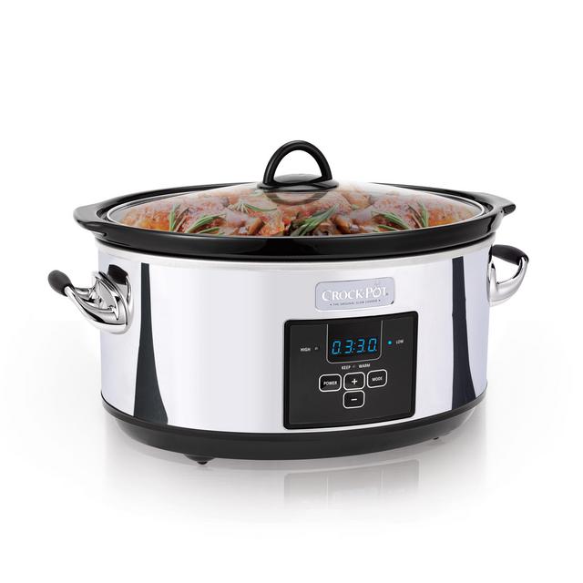 Crock-Pot® 7.0-Quart Slow Cooker, Programmable, Platinum
