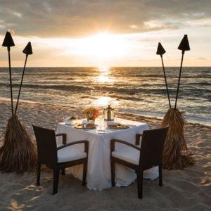 Private Beach Dinner - Honeymoon