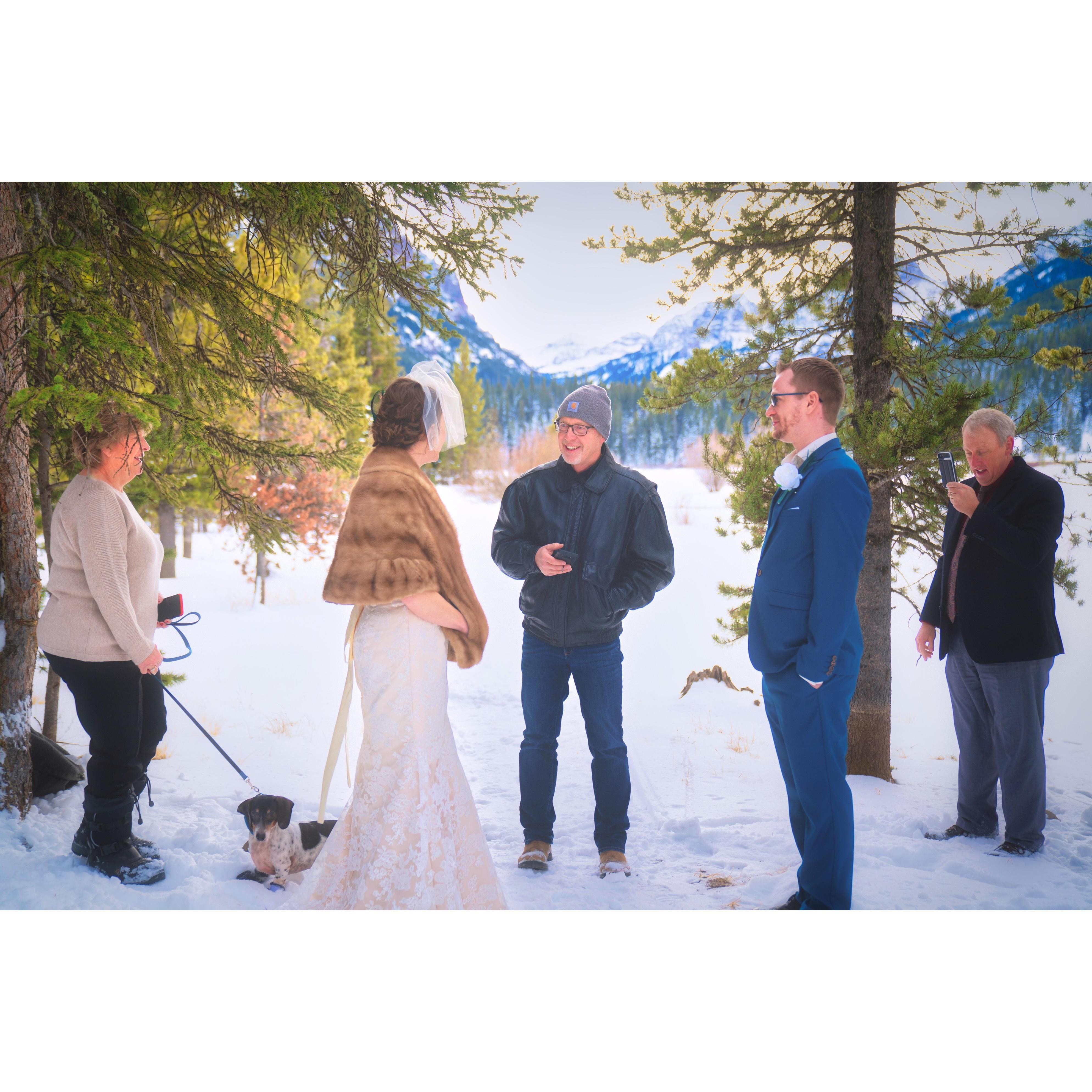 The entire gathering.