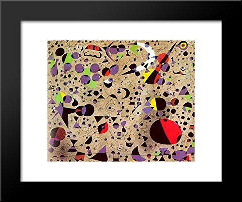 The Poetess 20x24 Framed Art Print by Miro, Joan