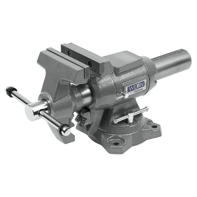 Wilton Multi-Purpose Bench Vise, 4-1/2" Width, 4-1/4" Max Jaw Opening, 2-1/4" Throat (Model 450P)