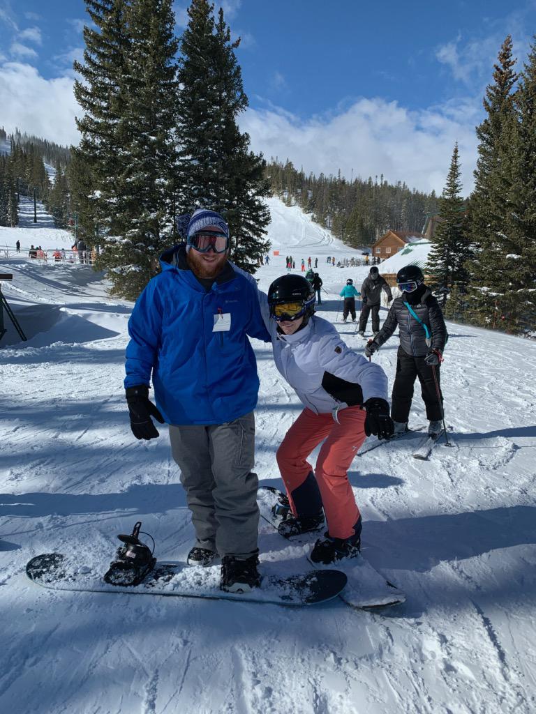 February 2020 | First time snowboarding together
📍Laramie, WY