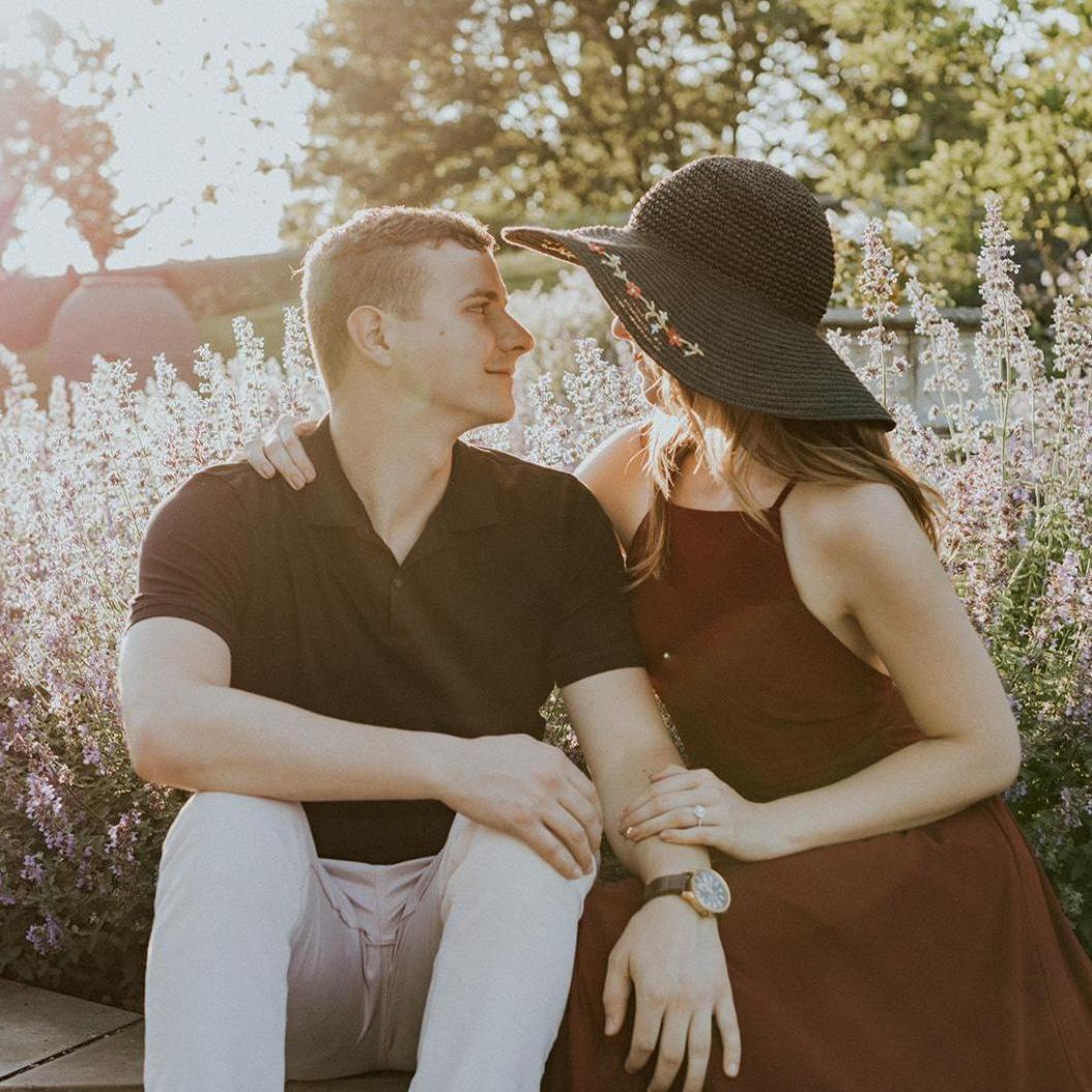 Engagement Photos - Mellon Park