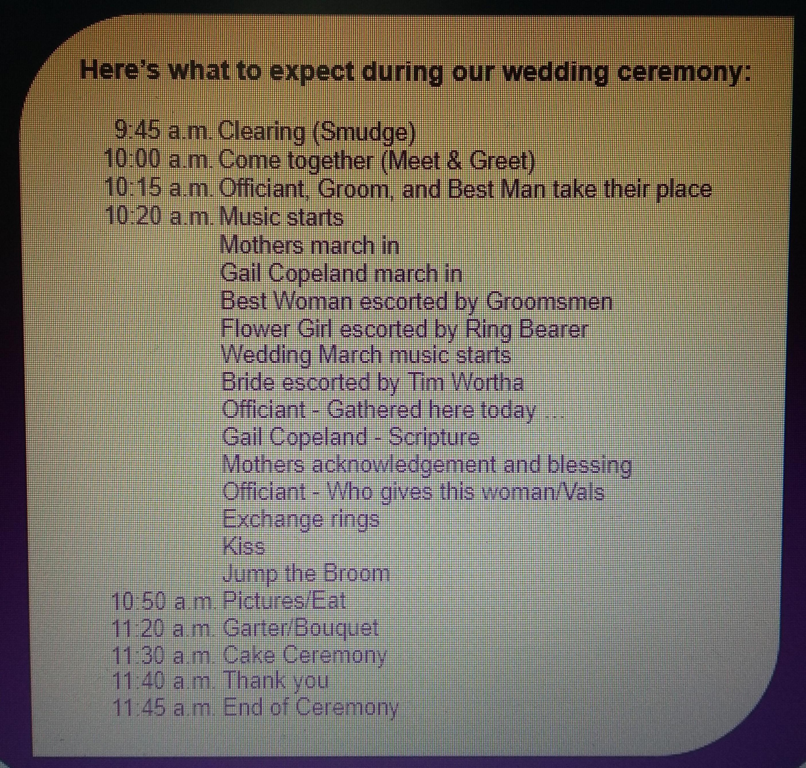 The Wedding Website of Denise Wortham and Carleton Moten