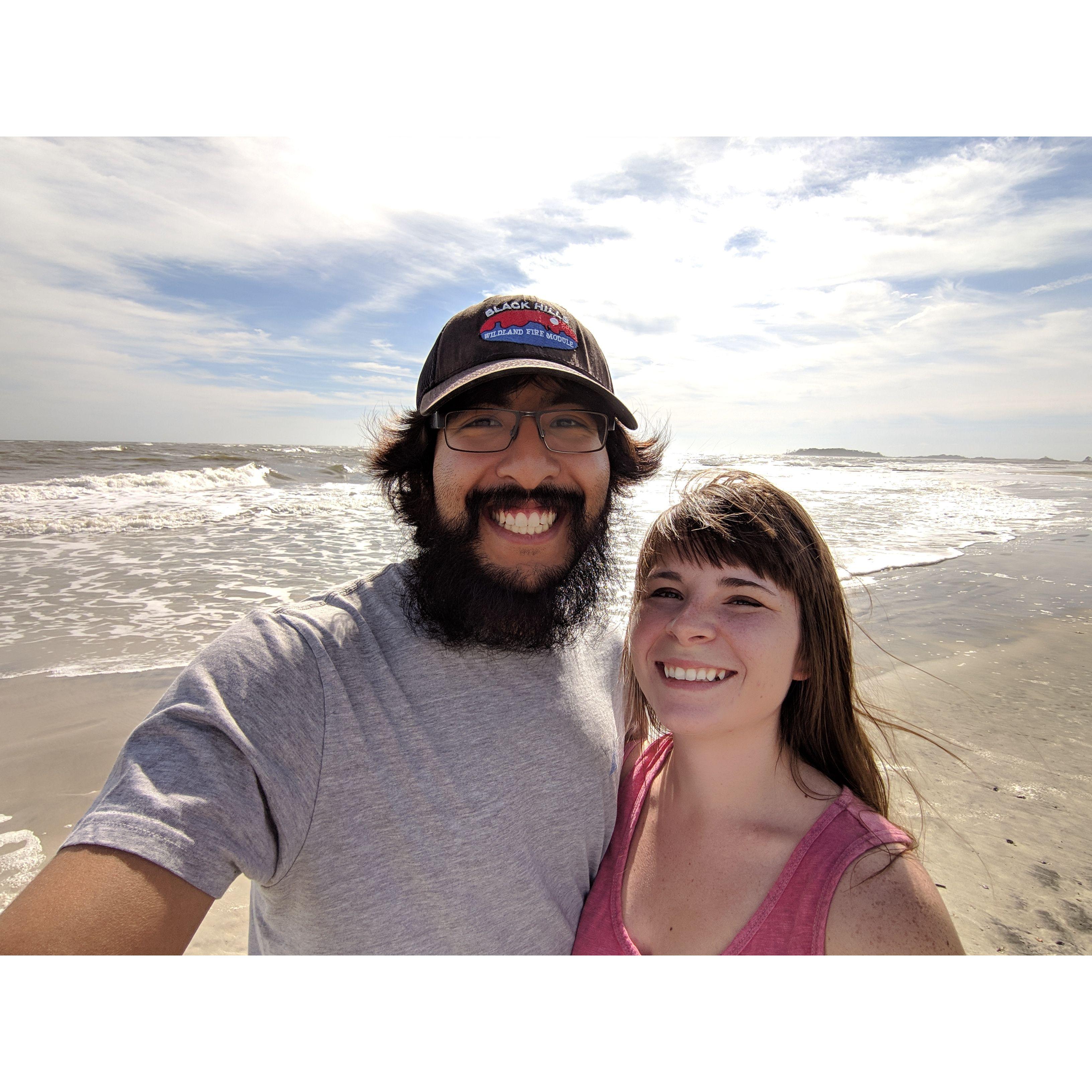 Our first vacation together - Savannah!
