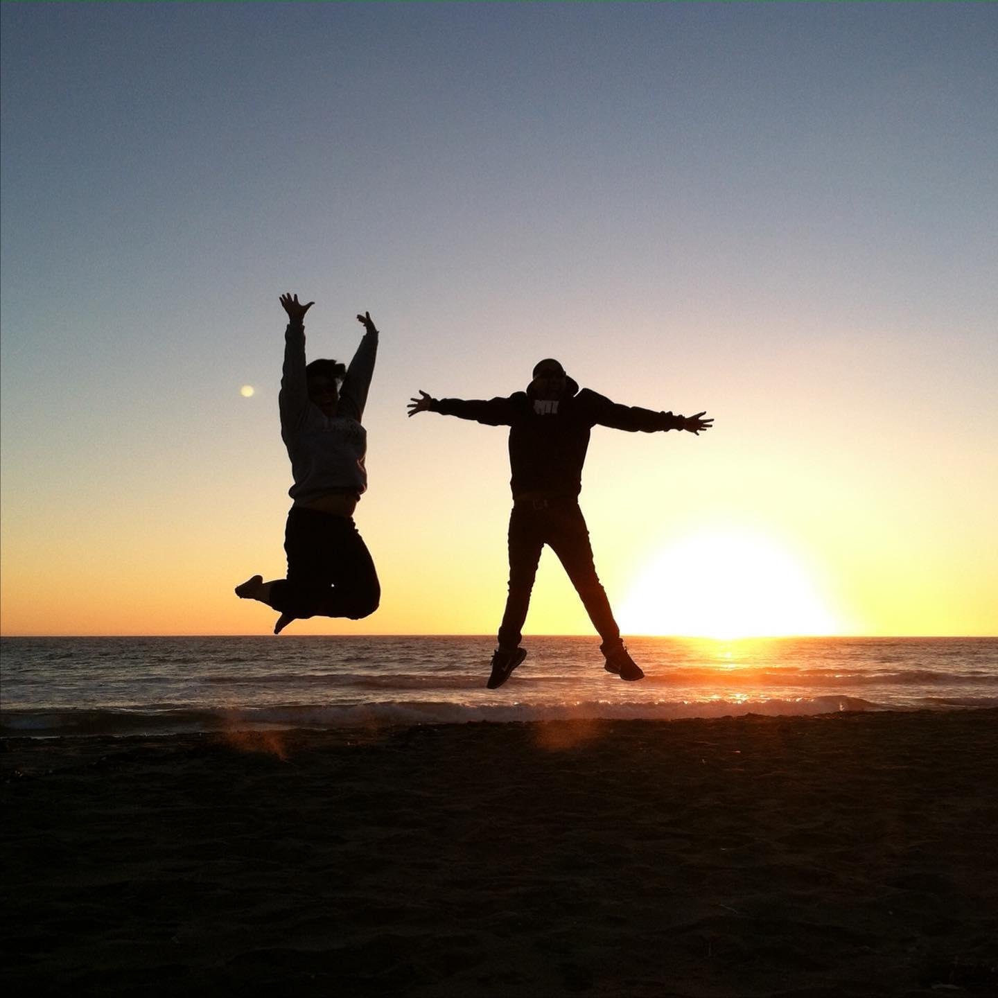 Circa 2012/2013, one of our first trips together to Monterey with family.