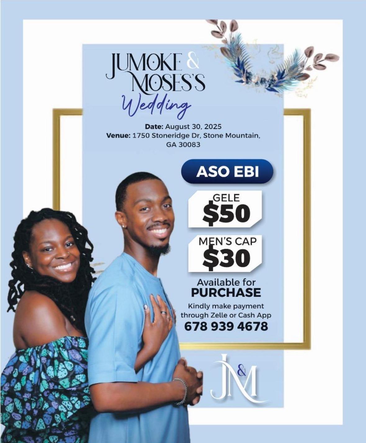 The Wedding Website of Olajumoke Harrison and Moses Douglass