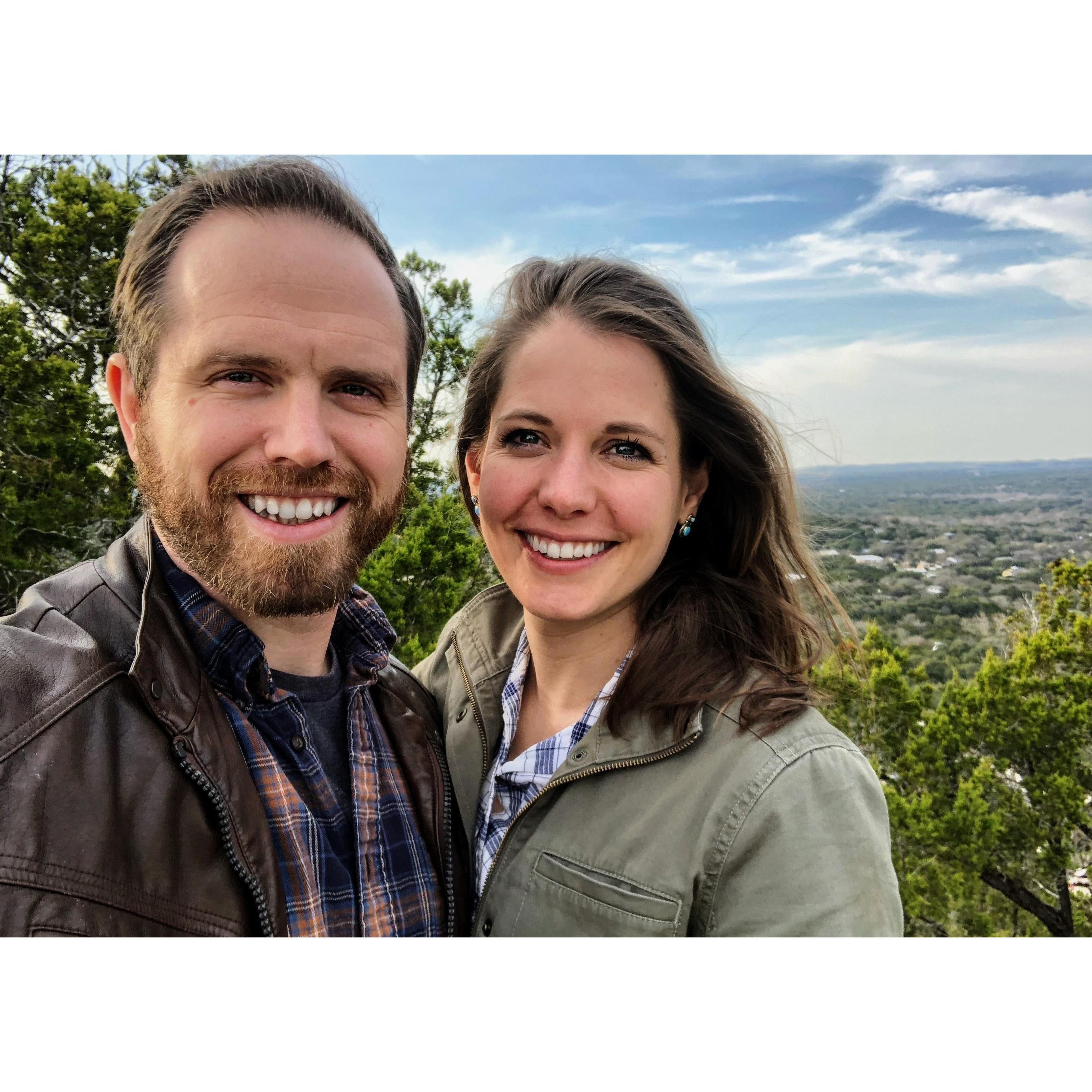 Our first visit to Wimberley and Canyon Lake last February. You can check out this view yourself from the top of Old Baldy!