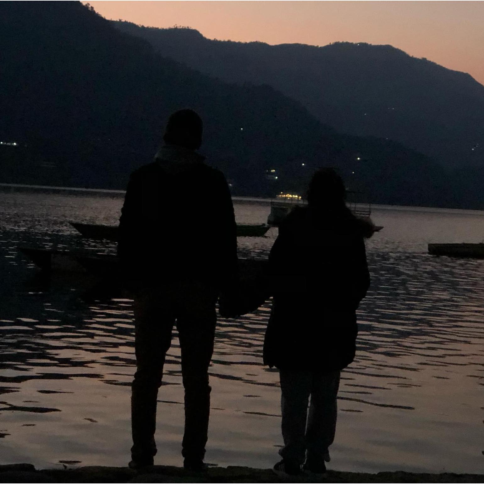 Admiring nature in Pokhara, Nepal!