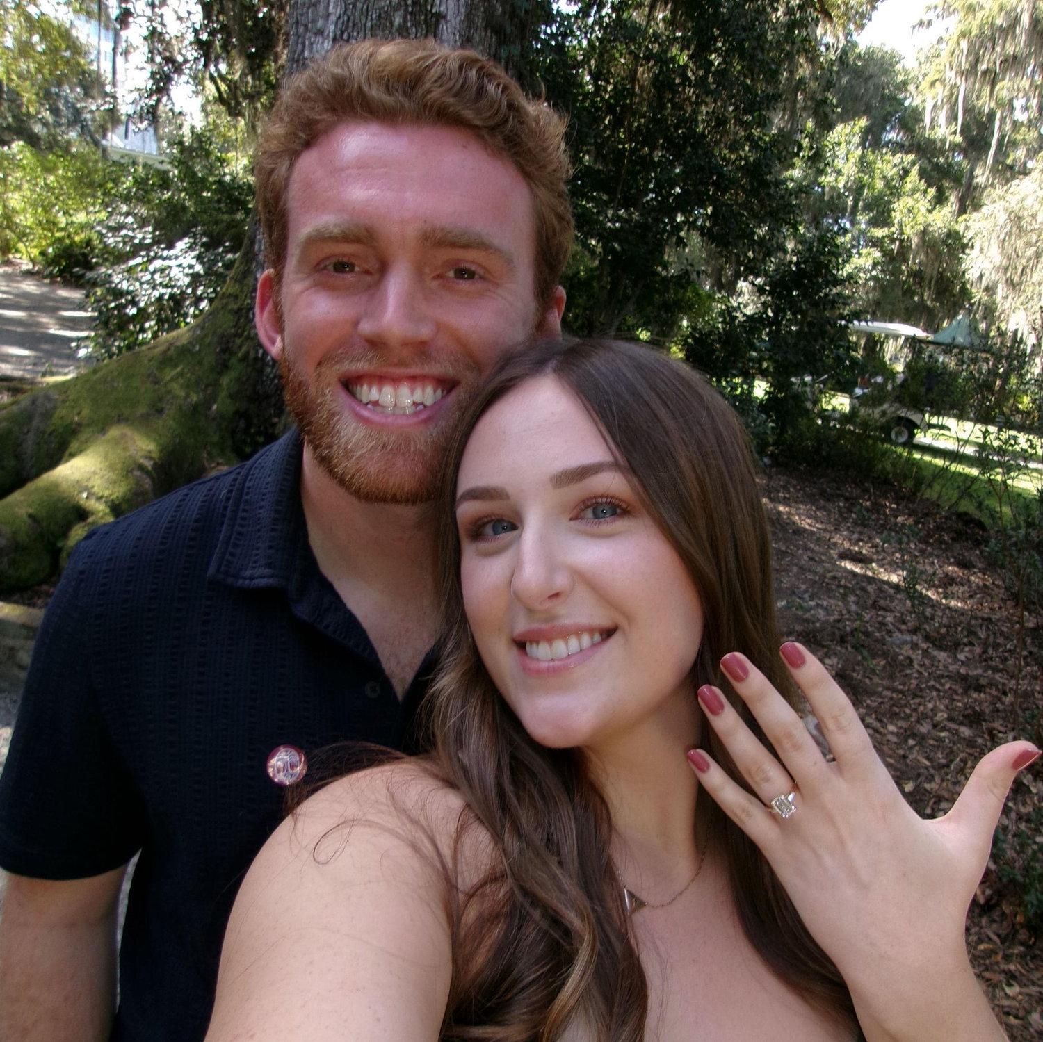The day we got engaged in Charleston, SC. 10-2-25