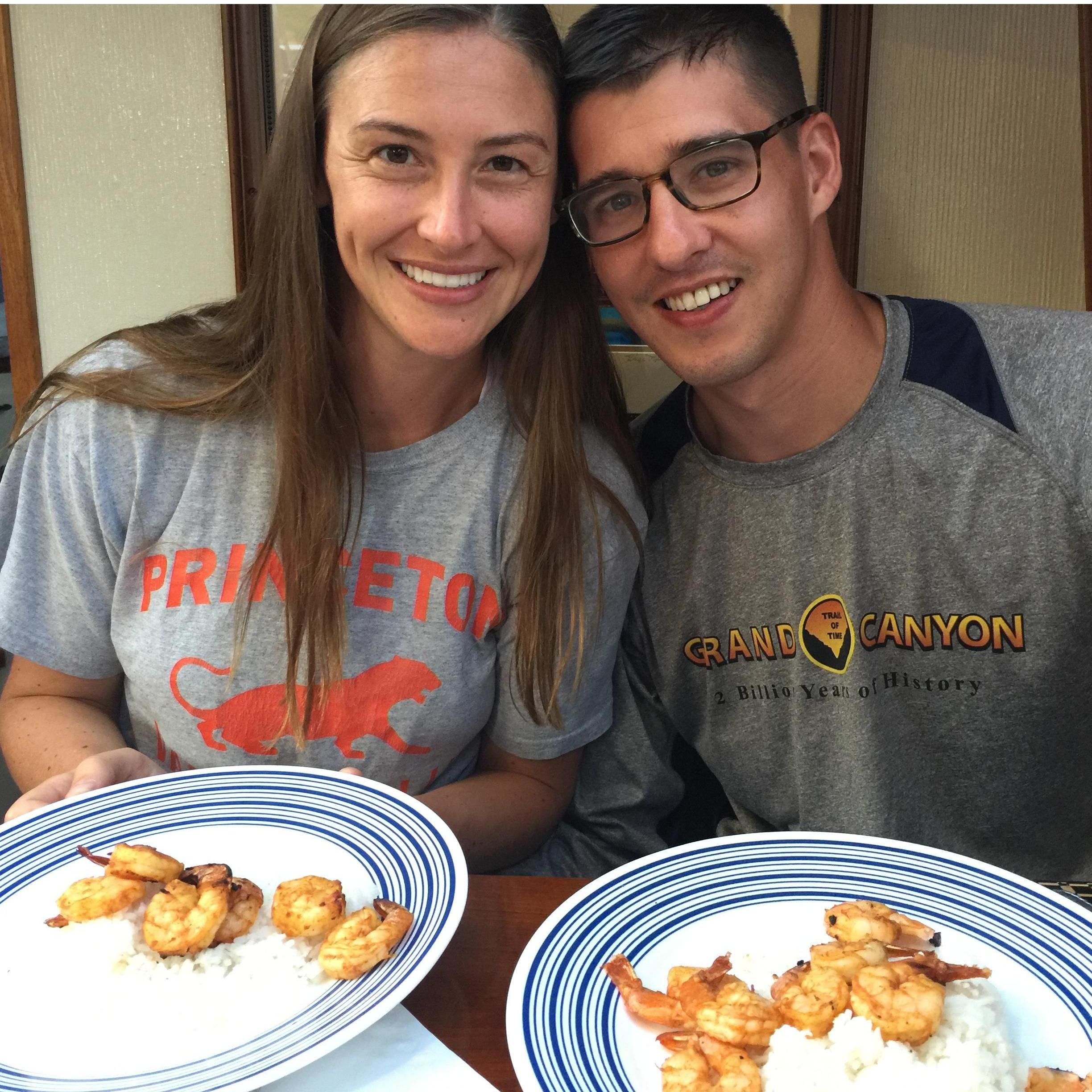 Shrimp on the Boat, Catalina Island, 2017
