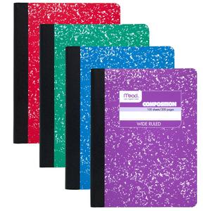 Mead composition notebooks (set of 4) - Teen Psych