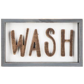Wash Wood Wall Decor