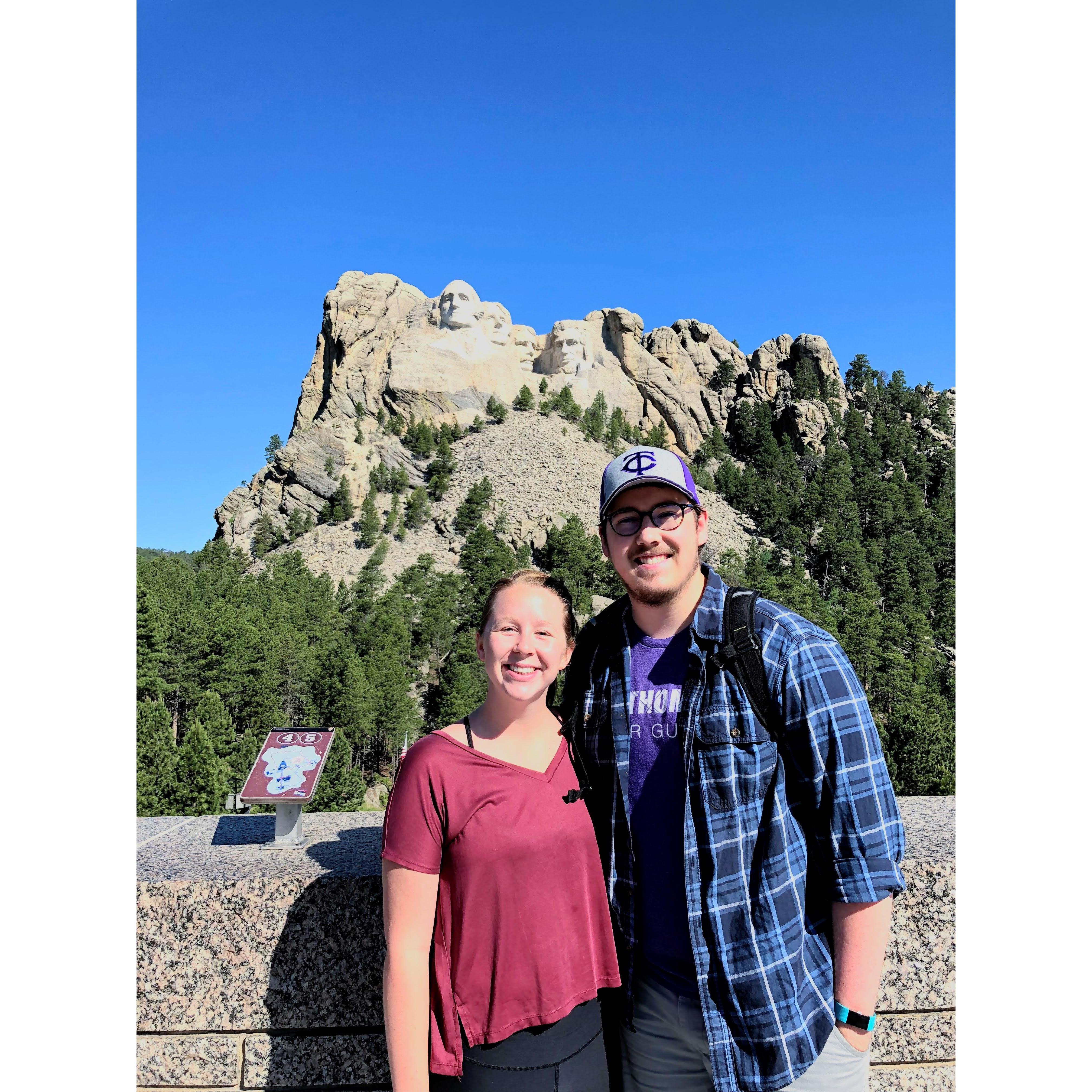 June 2018 -- Post graduation trip to the Black Hills, SD