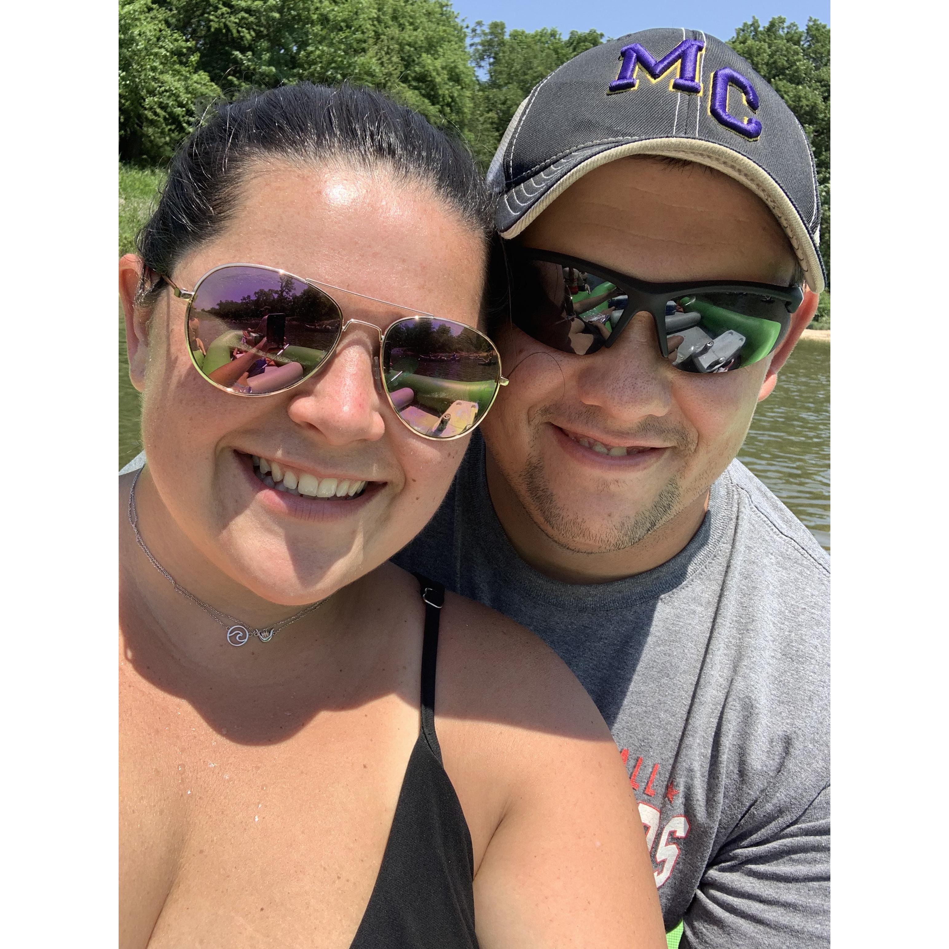 Float Trip in the summer of 2021 on the Elk River in South Missouri.