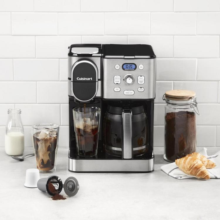 Cuisinart 12-Cup Coffee Center 2-in-1 Coffeemaker