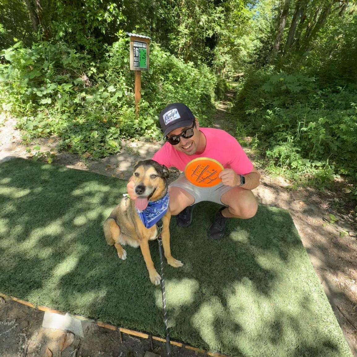 Doug and Milo enjoying their favorite pastime.