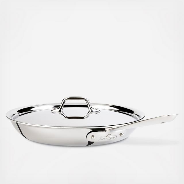 d3 Tri-Ply Fry Pan with Lid