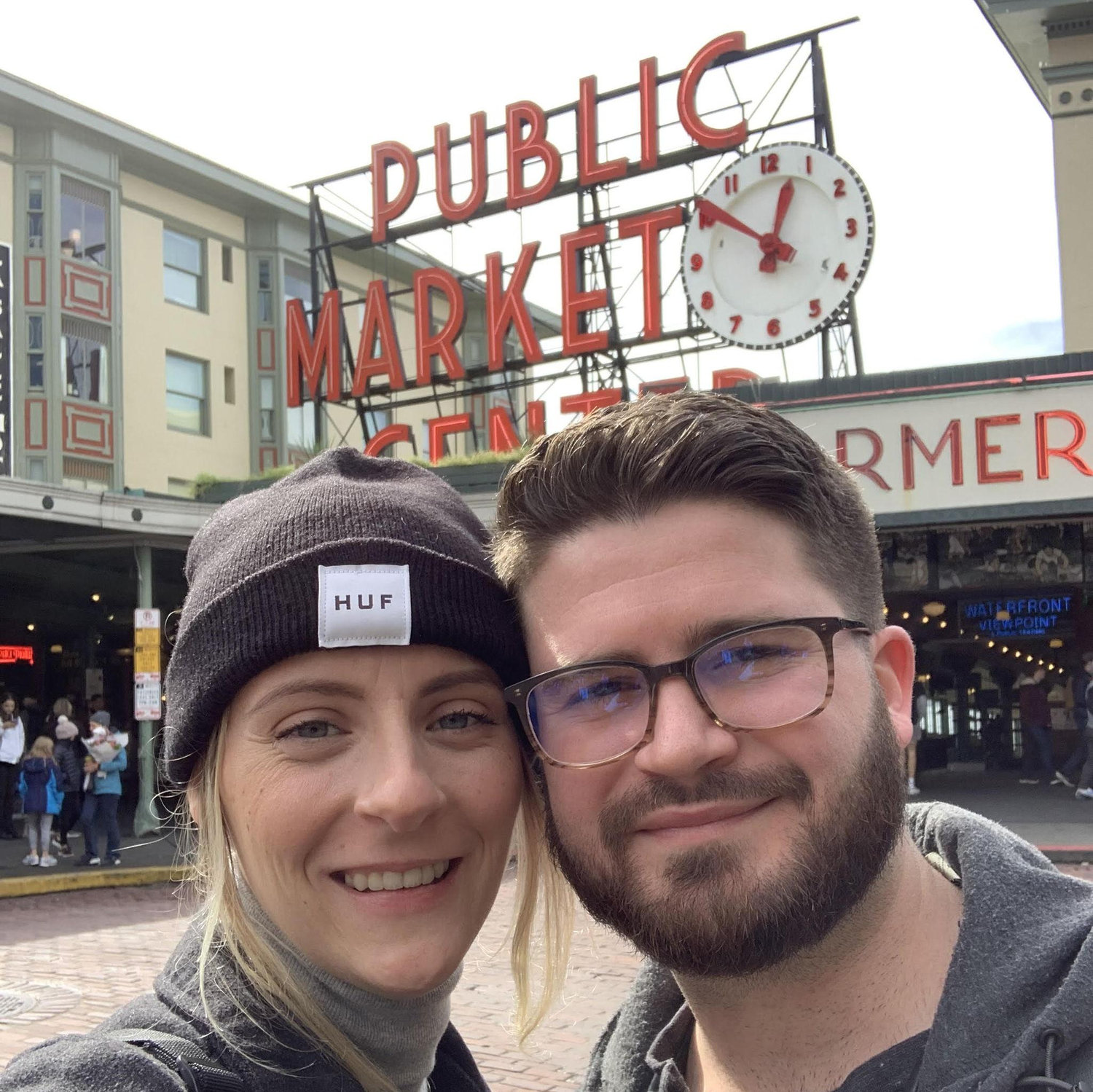 Our first trip together in Seattle!