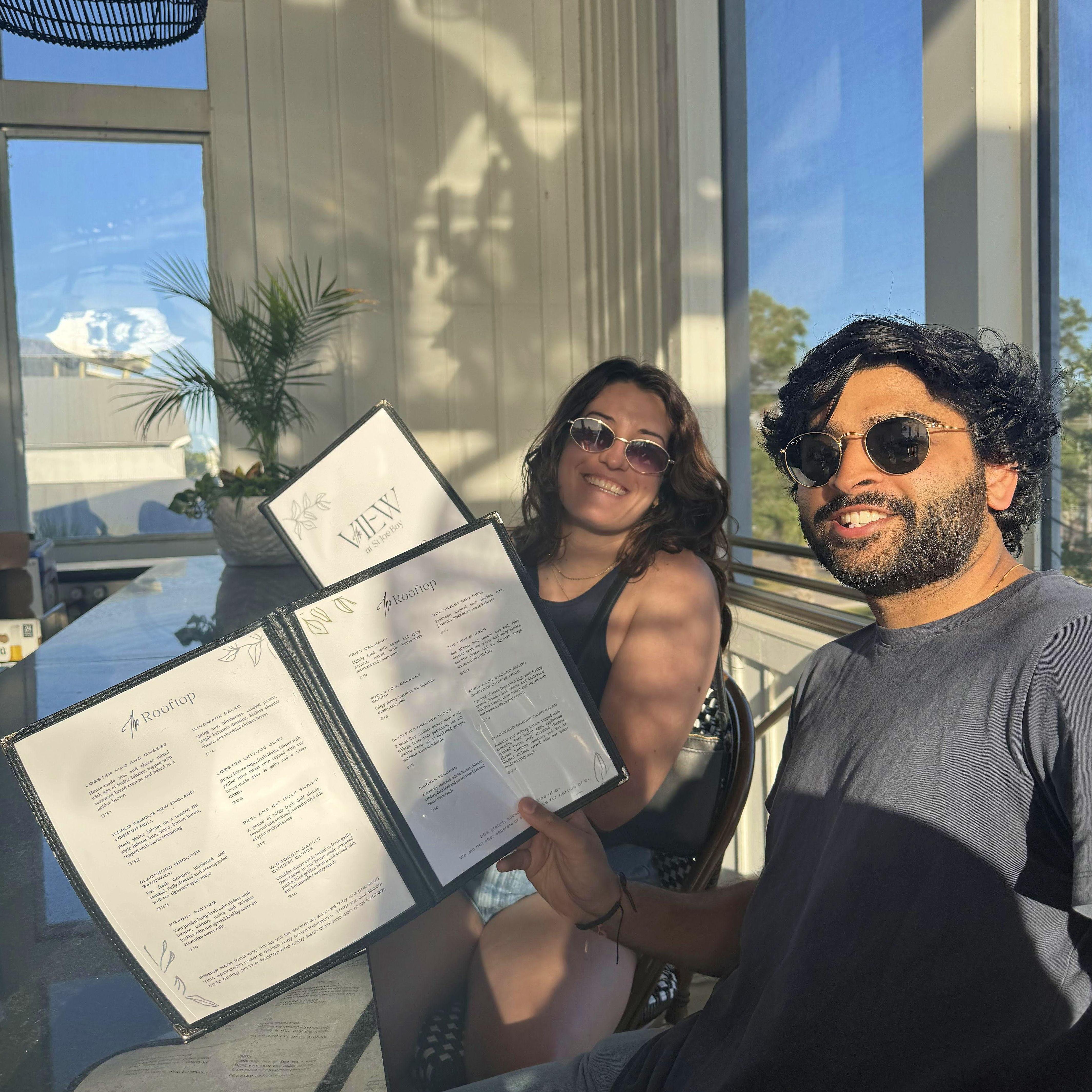 Scoping out the venue and doing research for the big weekend!