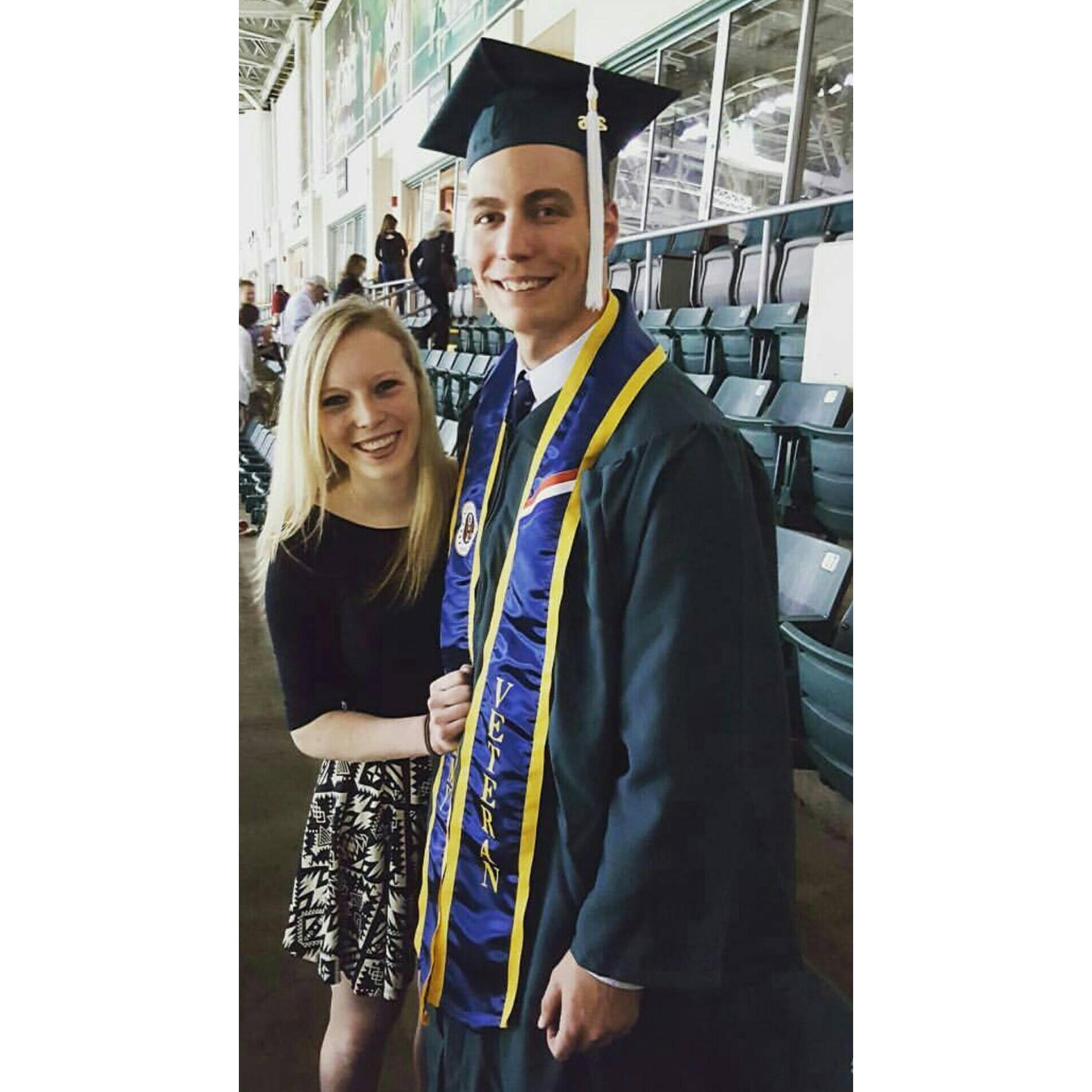 Shawn's Graduation from WSU, 30 April 2016.