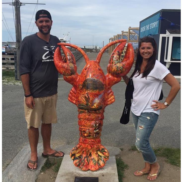 Taylor Made Us Stop & Take Pictures With EVERY Lobster She Found!