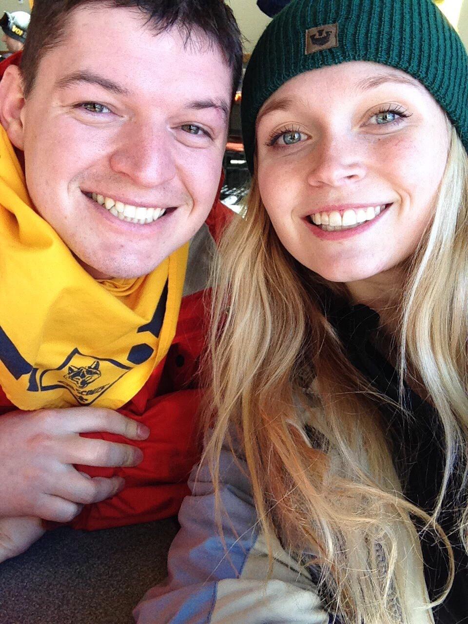 Skiing. Dec 2013