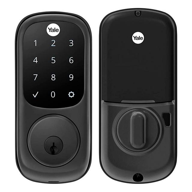 Yale Assure Lock - Touchscreen Keypad Door Lock in Black